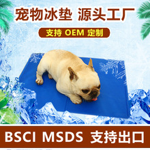 亚马逊跨境宠物冰垫狗狗猫夏季海绵降温用品pet cooling mat 垫子