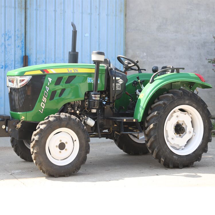 雷沃504四轮农用拖拉机 乘坐式四驱小型两驱旋耕机加大水旱轮胎