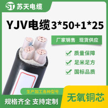 yjv3*50+1*25 yjv3*70+1*35阻燃铜芯电缆 yjv电力电缆 厂家销售