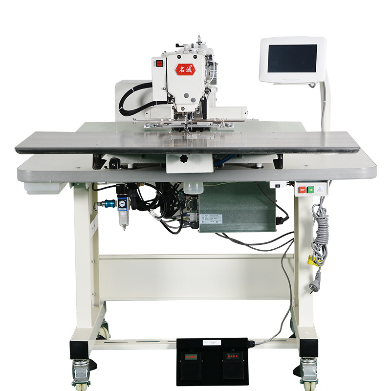 2010大豪系统绣花机服装logo单色刺绣机电脑花样机箱包皮具缝纫机