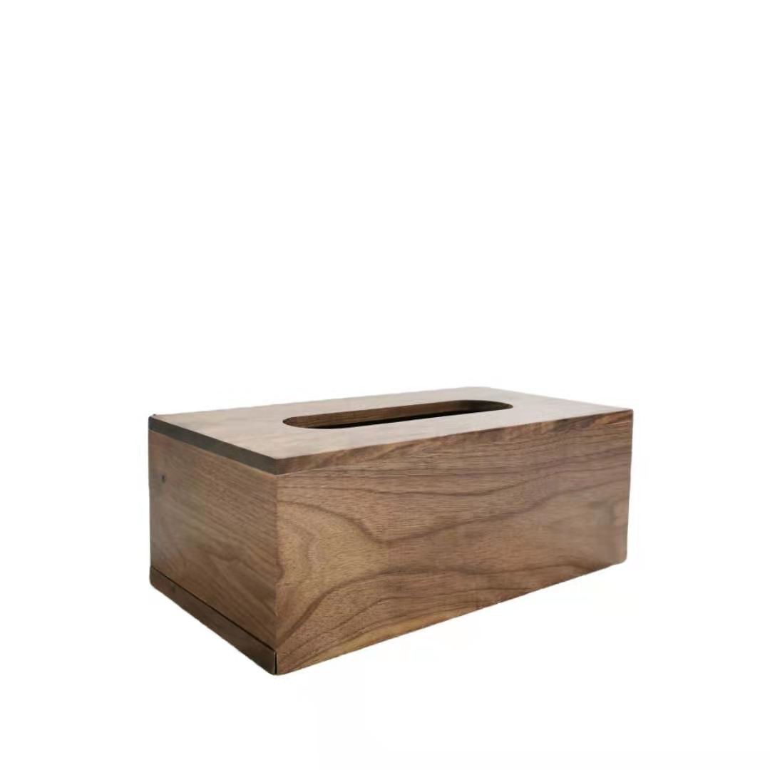 Wooden Napkin Boxes Living Room Bedroom and Household Paper Extraction Box High-End Nordic Simple Hand Carton Coffee Table Storage Box