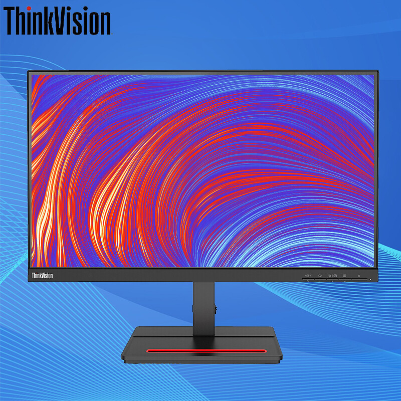 联想ThinkVision S23i-20升级款S24i-3E 电脑显示器 FHD三边微框