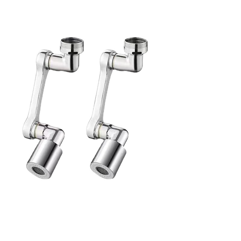 ABS Alloy Faucet Mechanical Arm Basin Washbasin Multi-Function Connector Universal Splash-Proof Water Faucet Rotatable Rocker Arm