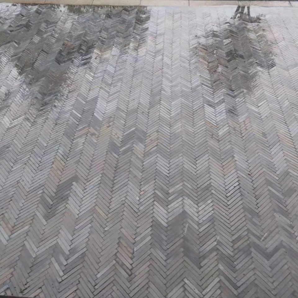 铺地立瓦条砖墙面小青砖砖雕青砖青瓦仿古地砖400乘400仿古地砖