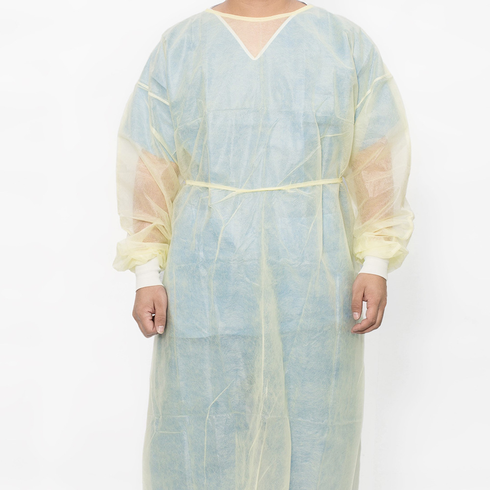 无纺布防护隔离衣pp无纺布隔离服洗手服水洗服洗水服隔离衣