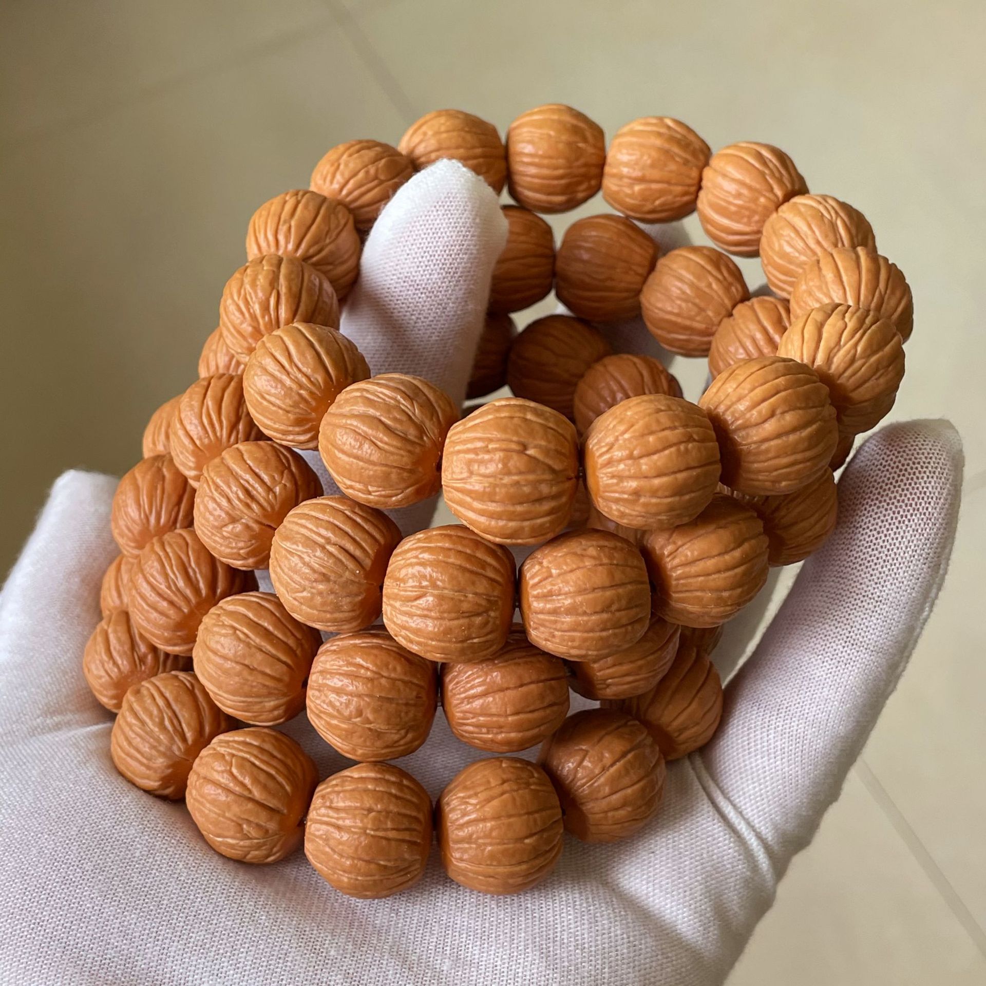 全品猴头手串美国金丝猴头光珠手串 小核桃光头强藏式手串 跑量价