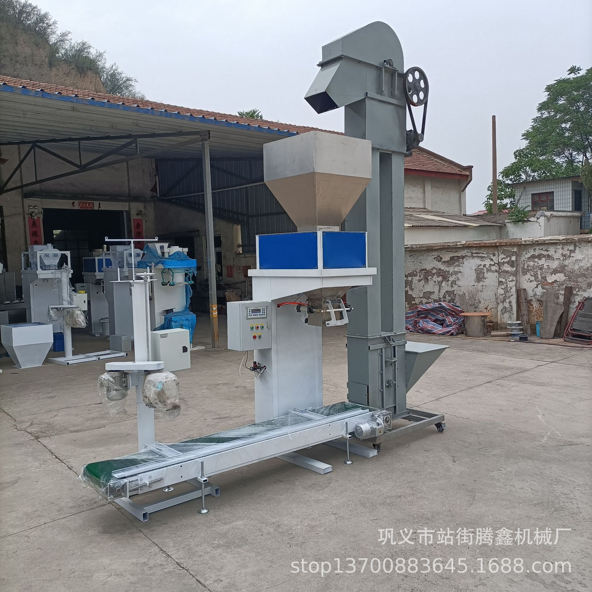 腻子干粉砂浆定量装袋机 厂家定制型螺旋多用途自动装袋机