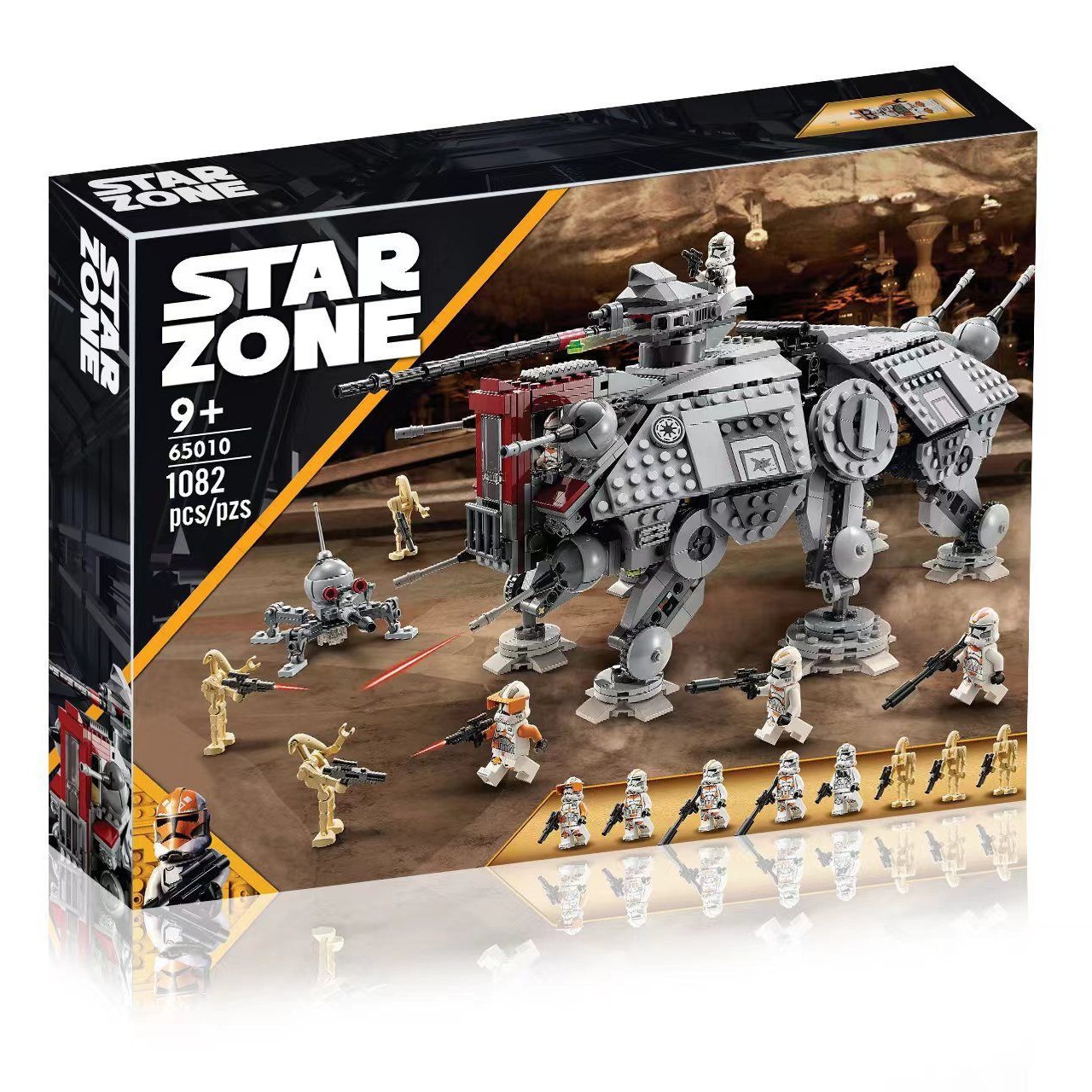 兼容75337 at-te步行机星球大战系列小颗粒积木玩具-阿里巴巴