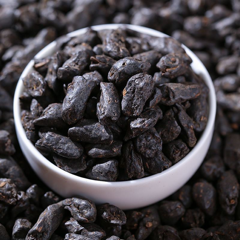 普洱茶云南古树碎银子茶化石糯米香熟茶黑老茶头茶叶礼盒装500g厂