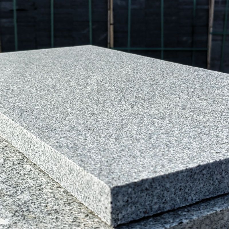 地板砖芝麻白火烧板芝麻灰大理石地砖园林铺路石花岗岩石材地板