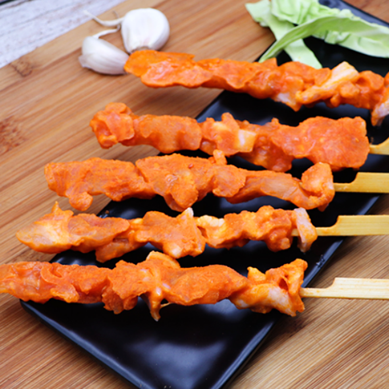 大号骨肉相连商用烧烤肉串油炸冷冻鸡柳半成品大串里脊肉鸡块新鲜