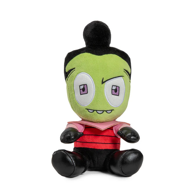 跨境新品 invader zim disguised 外星入侵者zim毛绒玩偶公仔