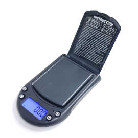 便携式口袋秤高精度电子秤0.01g黄金秤克重秤多功能茶叶药粉秤