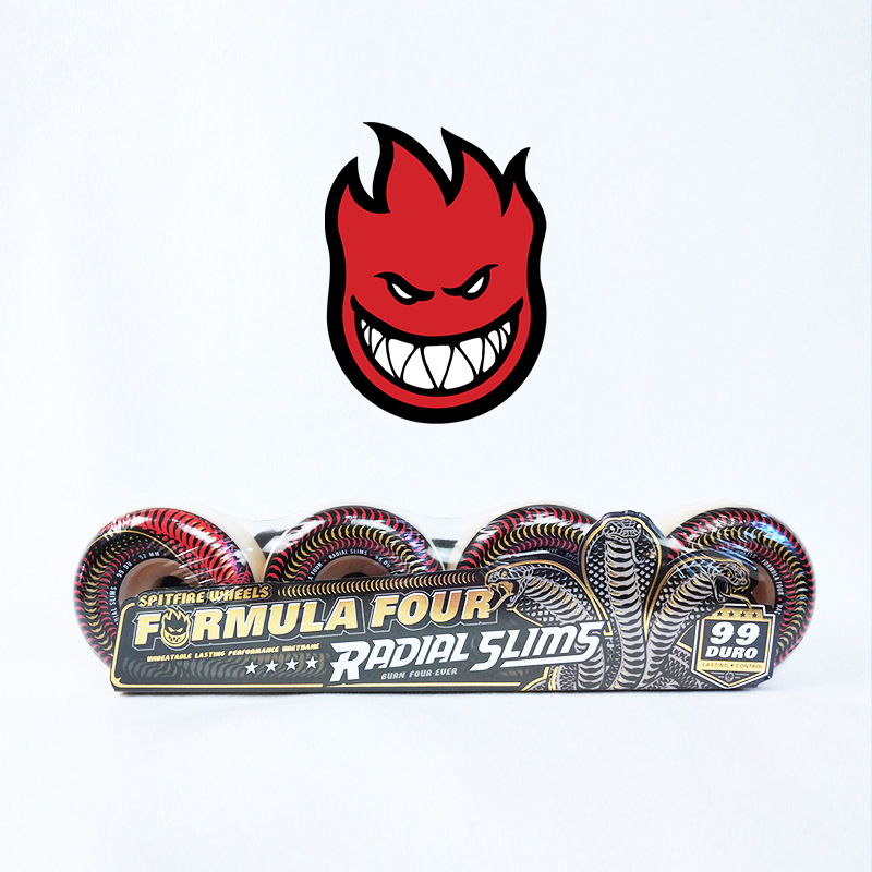 我是我55滑板店spitfire小火人f4滑板轮子专业街式动作轮多款