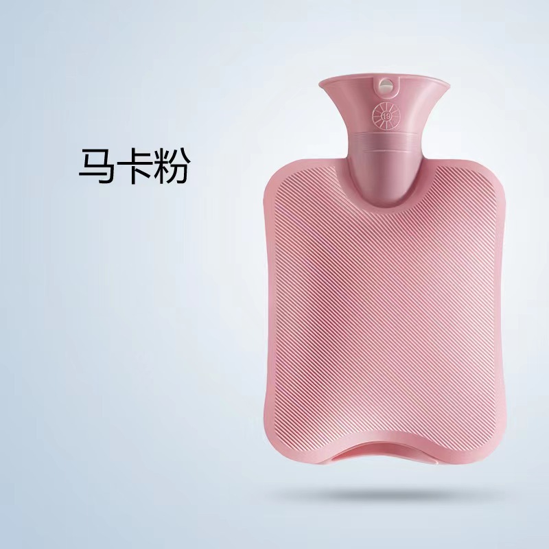 Exclusive for Cross-Border Yongbao PVC Hand Warmer Solid Color Simple Thickened Explosion-Proof Hot Water Injection Bag