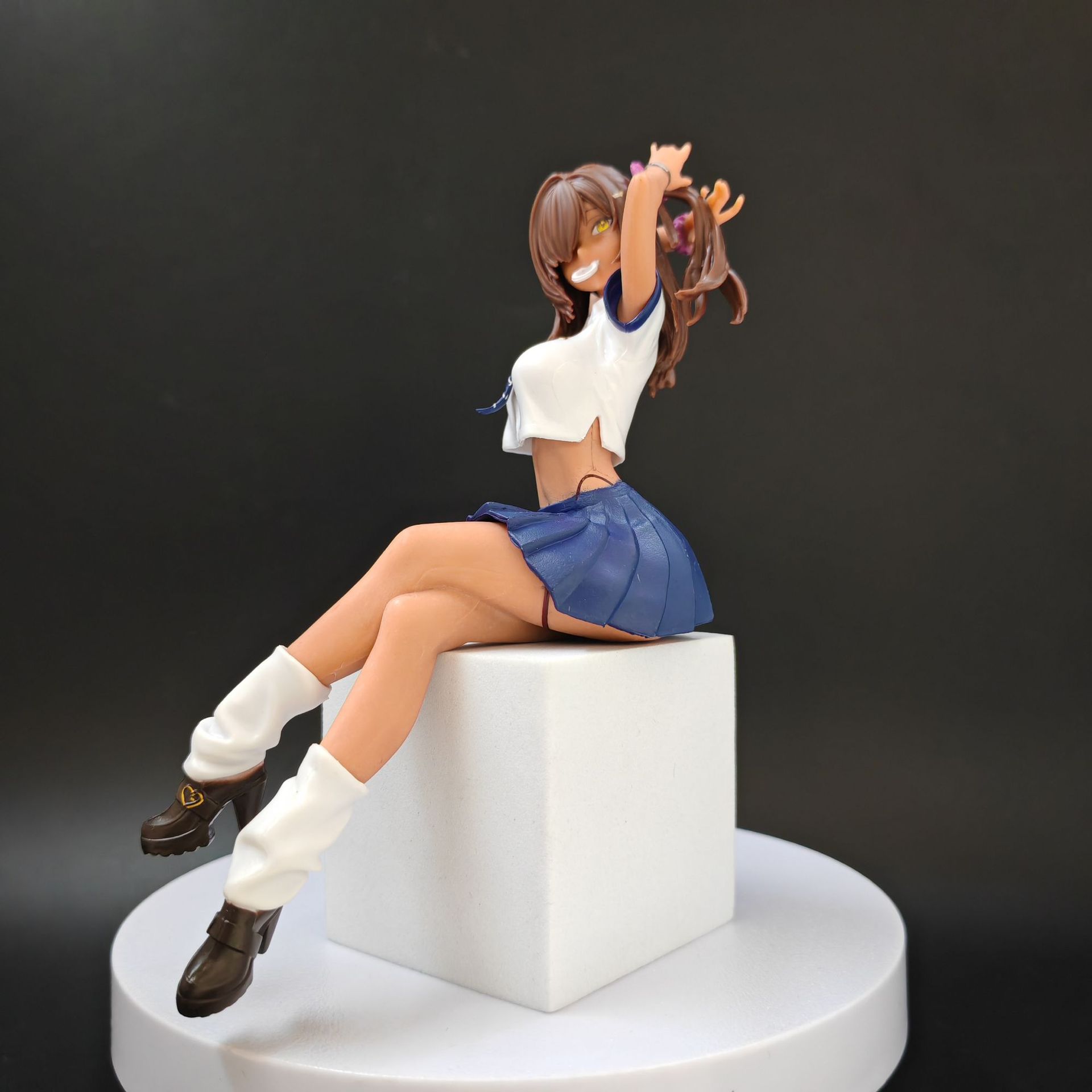 跨境新品 胜利女神 妮姬 二次元美少女 娜嘉手办模型桌面景品摆件