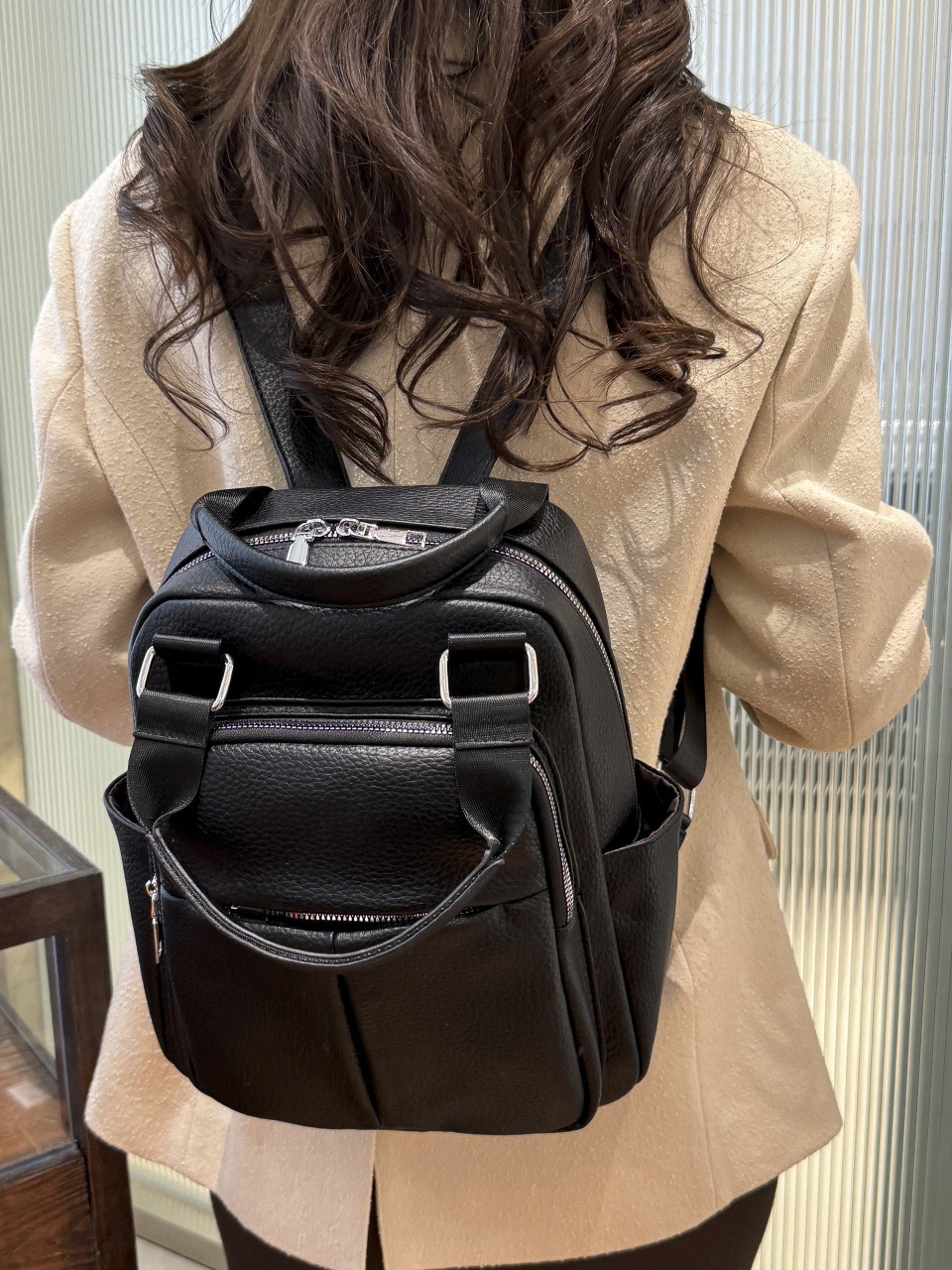 Backpack Women's 2024 New Trendy Backpack Shoulder Bag Travel Bag