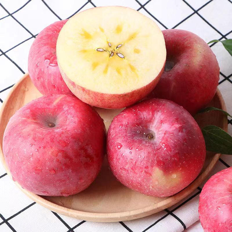 苹果水果冰糖心10斤红富士新鲜当季整箱陕西丑苹果脆甜一件批发