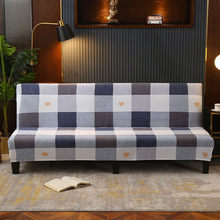 厂家直销折叠沙发床套罩 简易无扶手沙发套沙发罩亚马逊跨境代发