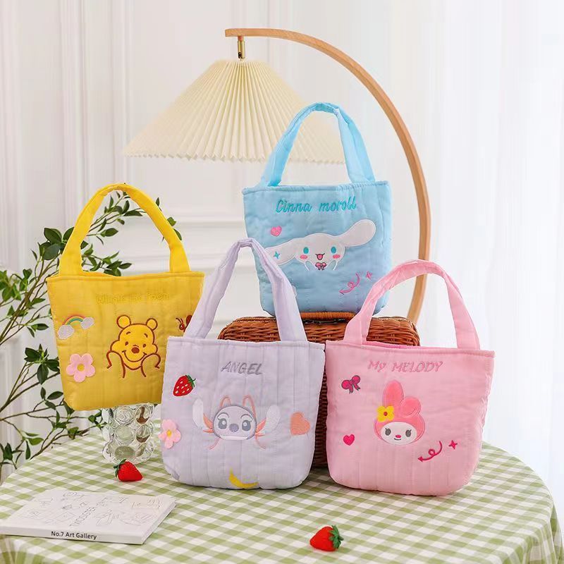 2023 autumn and winter cute style handbag cartoon animal doll small bag soft and adorable gift change and mobile phone bag