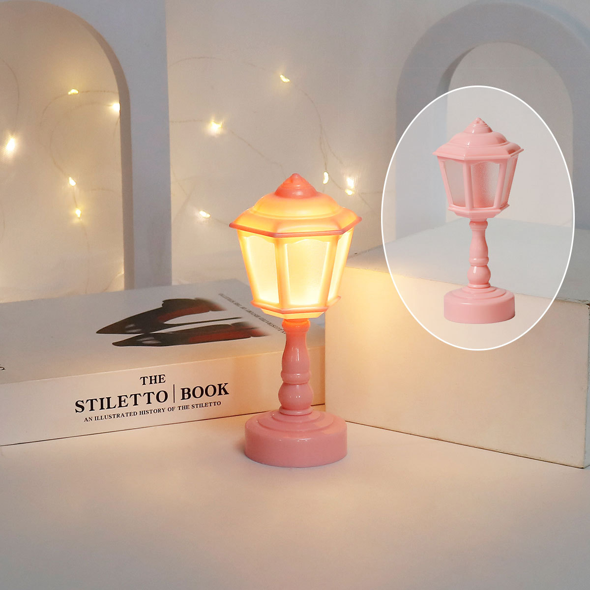 Cross-Border DIY Simple Decorative Lamp Table Lamp Mini Decoration Small Night Lamp Desktop Cute Bedside Ambience Light Bud