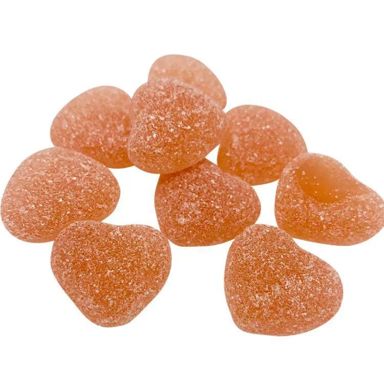 新品玻尿酸软糖透明质酸钠夹心 心形软糖oem贴牌代工包邮