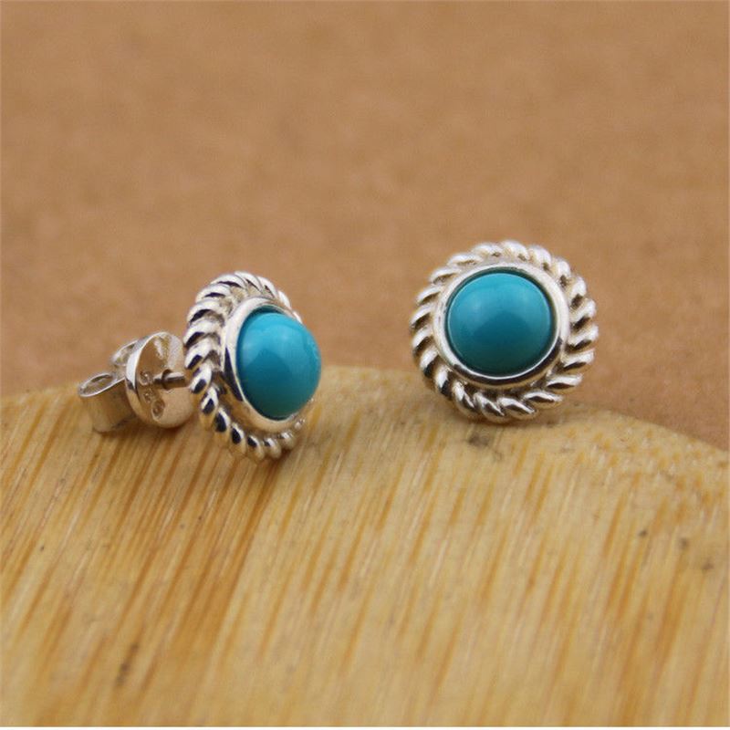 高桥吾郎goros 美国睡美人绿耳钉925纯银男女耳环goros-阿里巴巴