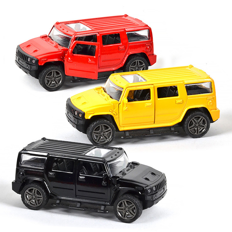 热款1:43 合金回力越野车单只装4款4色回力车回力车包装-阿里巴巴