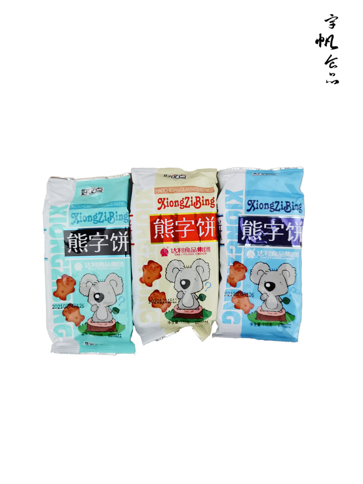 达利园手指饼熊字饼115g好吃点儿童磨牙休闲食品超市热卖批发混批