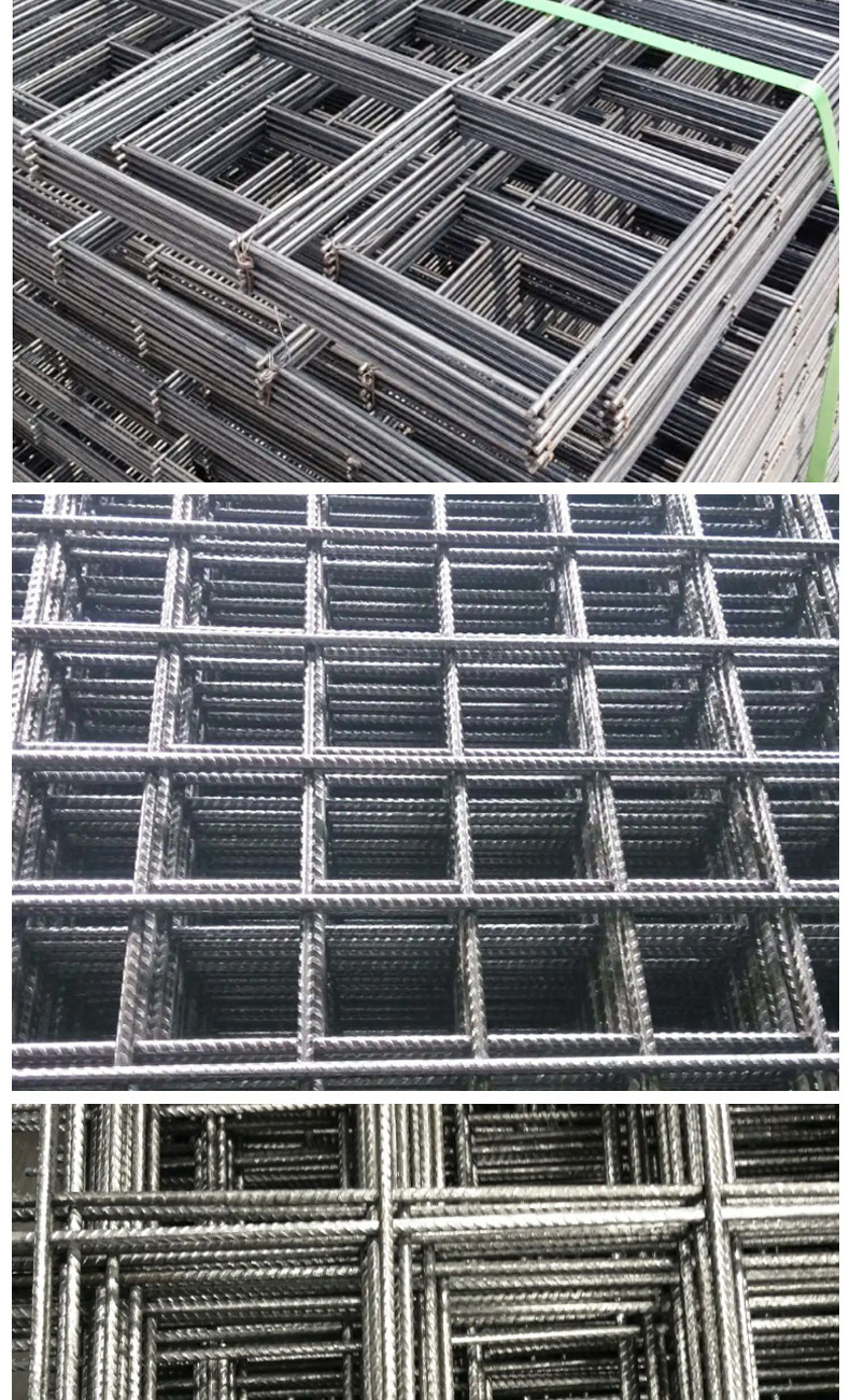 crb550冷轧带肋钢筋网片道路加固焊接螺纹网片煤矿用金属钢筋网片