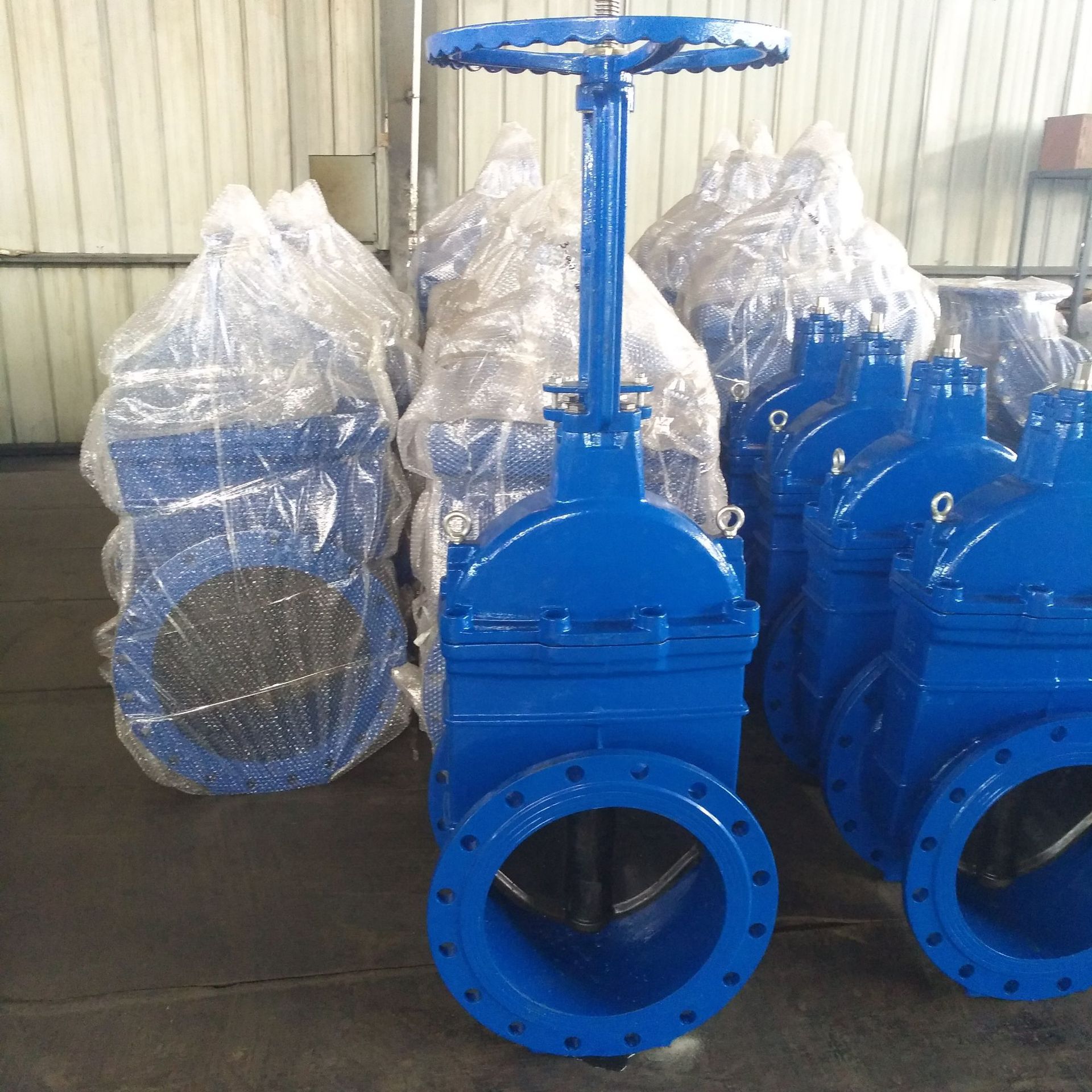 消防专用dn250明杆软密封闸阀双法兰加长杆弹性座封闸阀