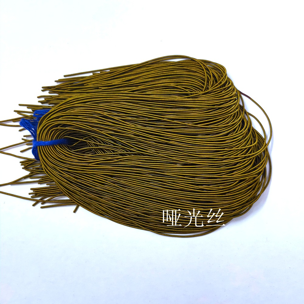 印度丝 金属丝 法式绣材料 金属铜丝 方丝 印度丝软丝 螺旋丝