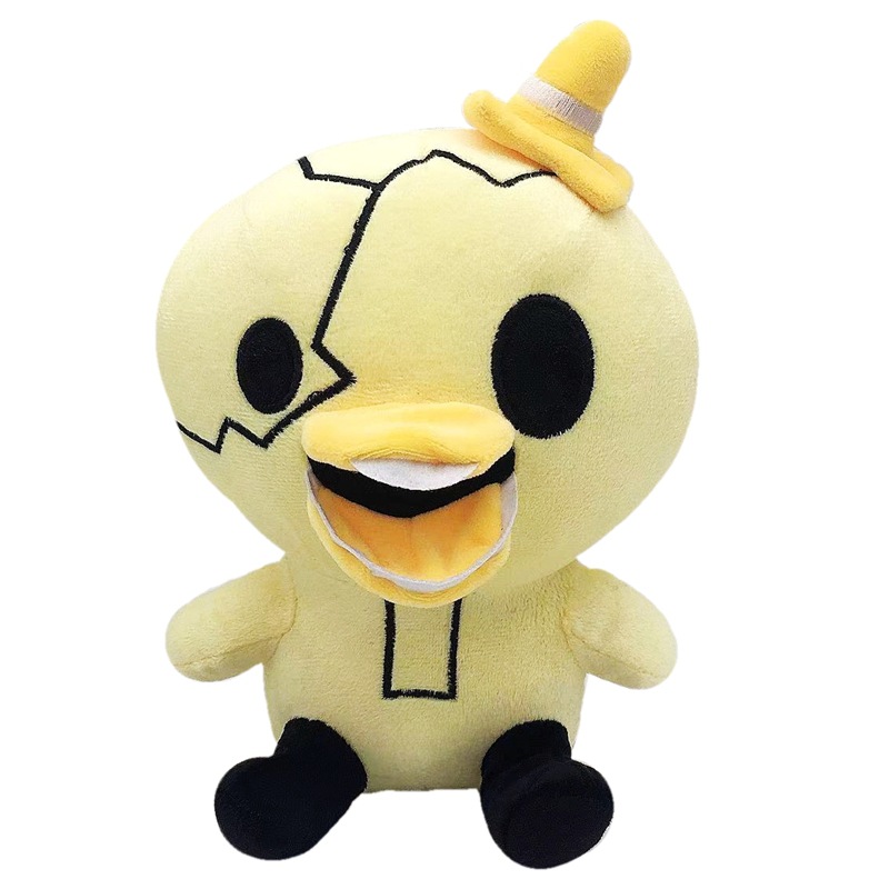 darkdeception黑暗欺骗恐惧之鸭dreadduckyplush黄鸭毛绒公仔