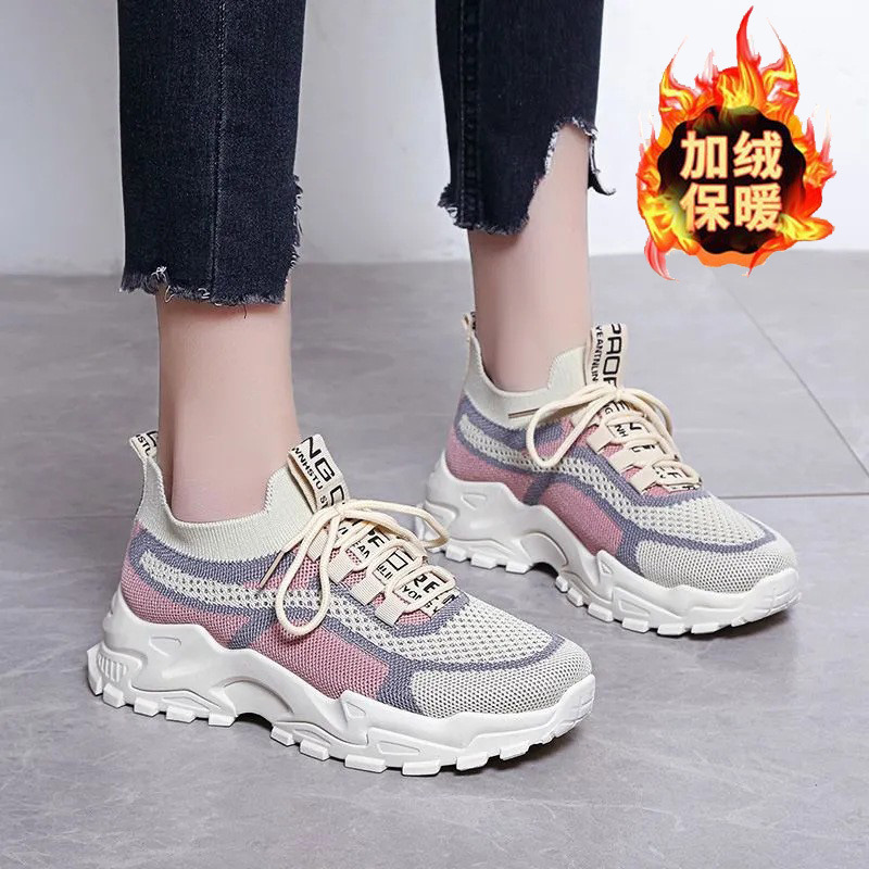 Spring 2023 Summer New Women's Shoes Dad Shoes Tide Shoes Student Sneakers Casual Shoes Factory Wholesale One Piece Dropshipping