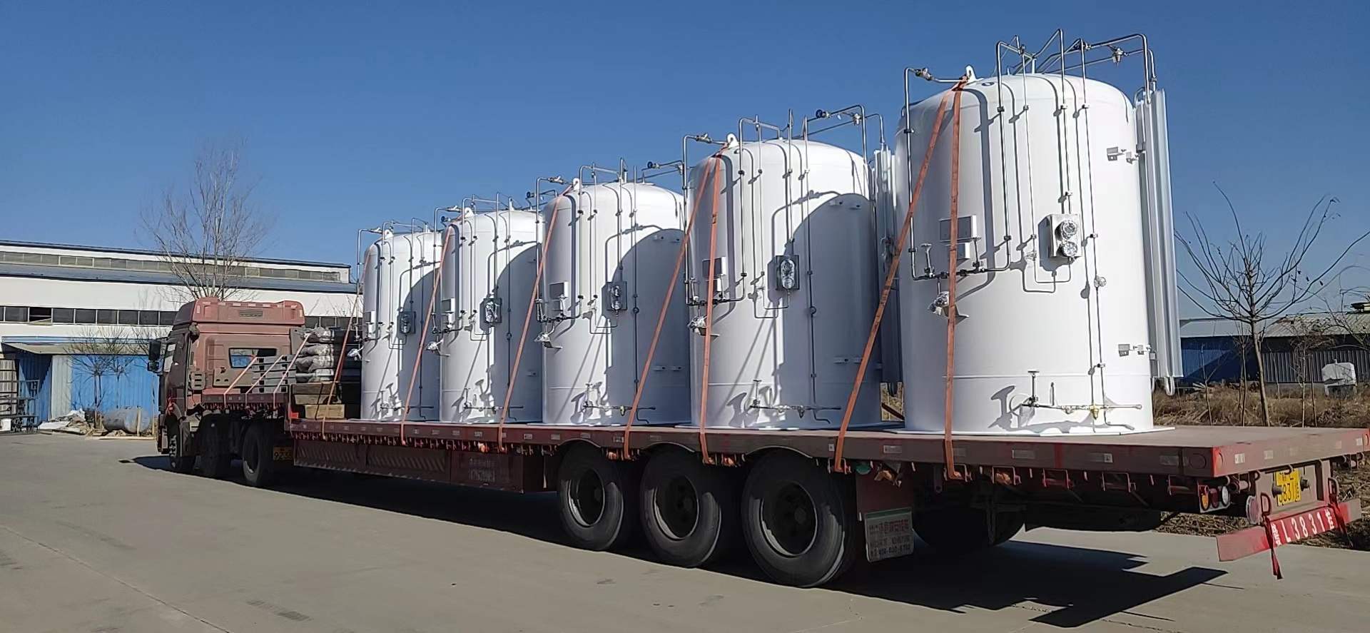 5立方安速达 低温液化气小型储罐液态气体固定式高压容器快易冷