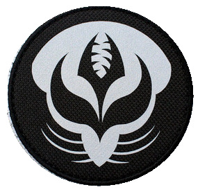 scp基金会机动特遣队标志中国分部高亮反光魔术贴臂章衣帽背包贴