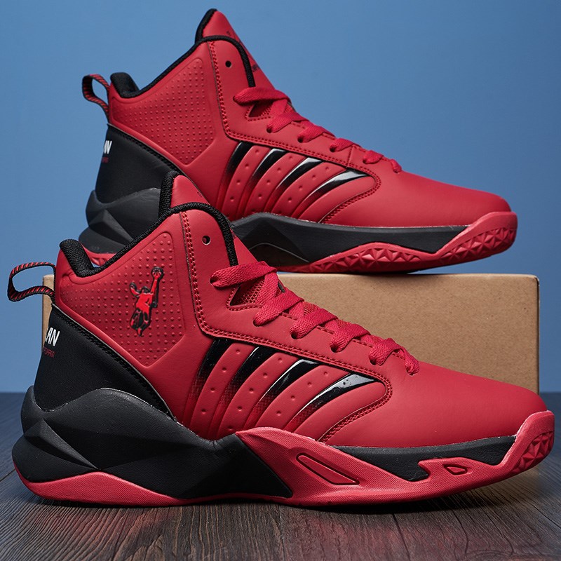 乔丹格兰春秋篮球鞋男防臭学生跑步减震运动耐磨球鞋防滑战靴361