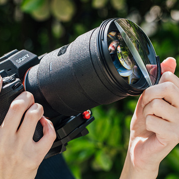 热卖直播手持曲面半圆特效相机镜头虚化模糊效果摄影摄像自拍利器