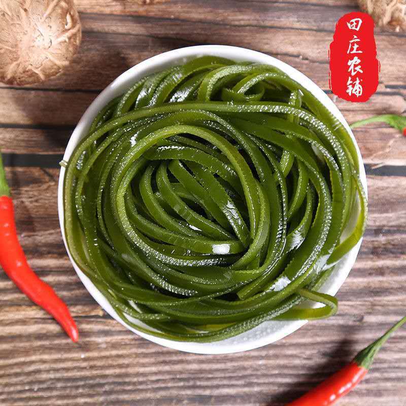 海带丝批发大批量火锅食材厚长丝大连盐渍非干货1斤5斤海带礼盒装