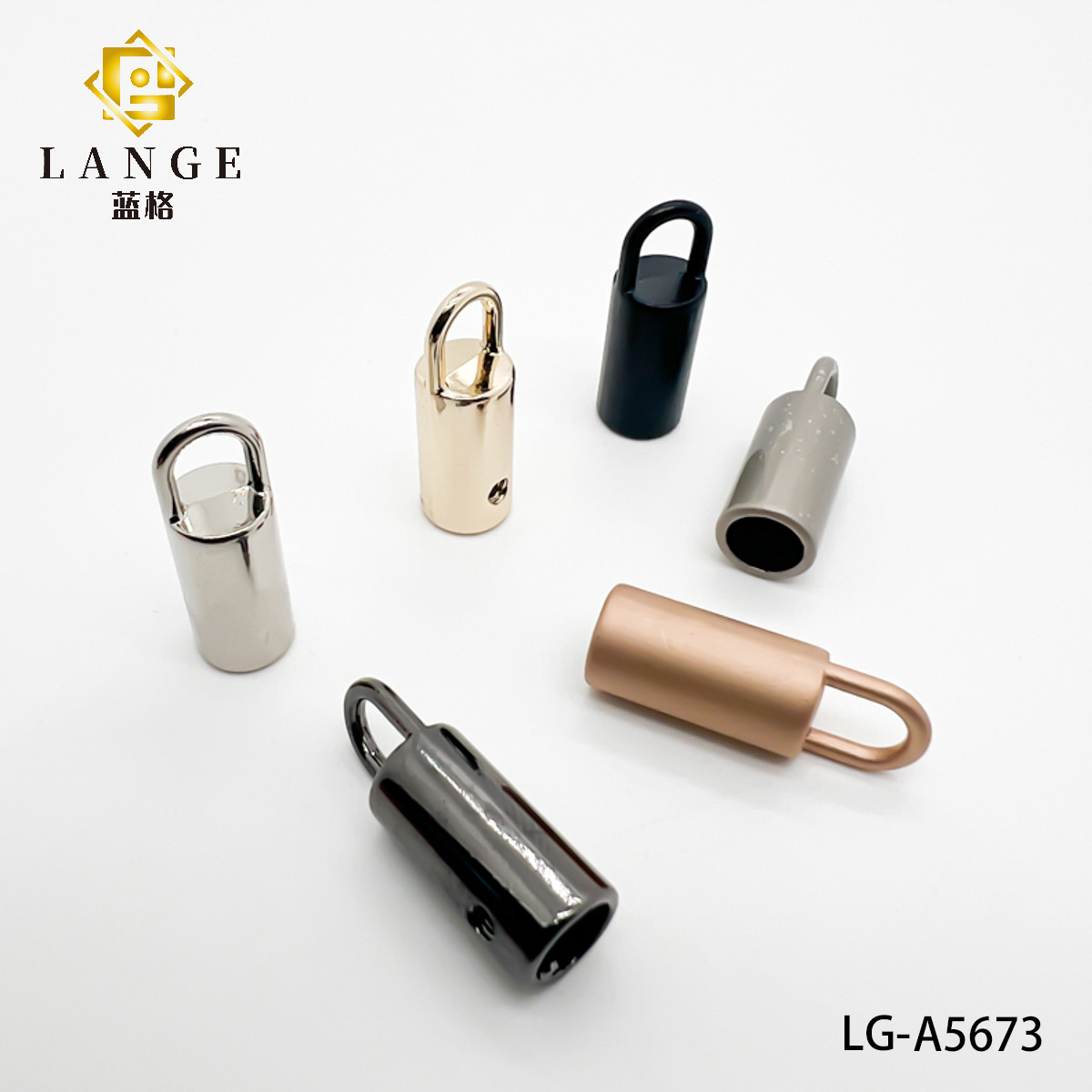 厂家现货批发金属吊钟帽绳卡扣卫衣裤腰头松紧配螺丝吊钟穿绳扣