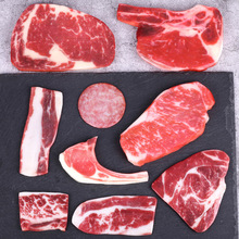 生牛排模型假烤肉片猪肉牛肉生鲜肉影视摆件西餐美食饰品道具