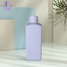 1000ml白色四方化工瓶 墨水瓶 农药瓶 洗衣液瓶 彩漂塑料瓶子