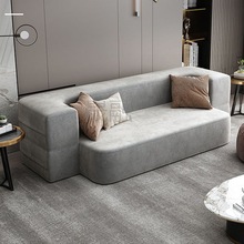 Sn小户型科技布沙发折叠沙发床现代简约设计师创意懒人沙发榻榻米