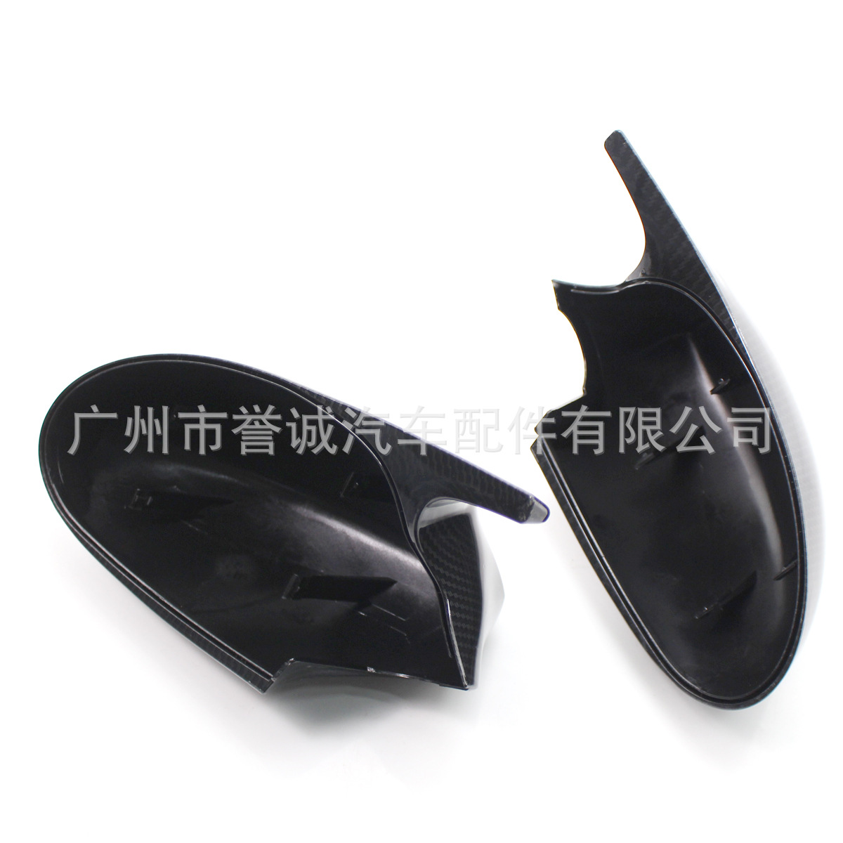 Suitable for BMW 3 Series E90/E92 Modified Horn Rearview Mirror Shell Bright Black Horn Rear View Mirror Cover