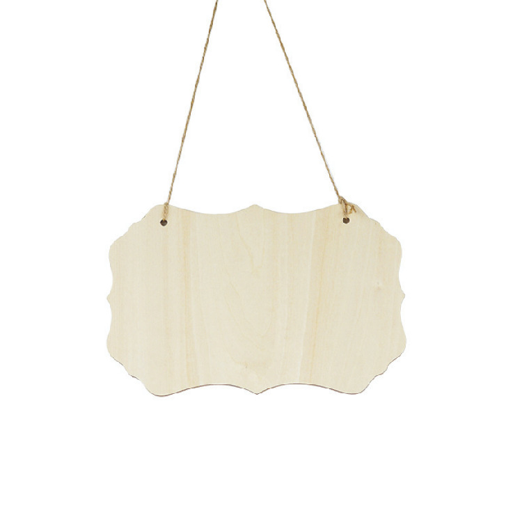 定制木质家居装饰挂牌,门牌,雕刻印刷logo木制手写空白木牌