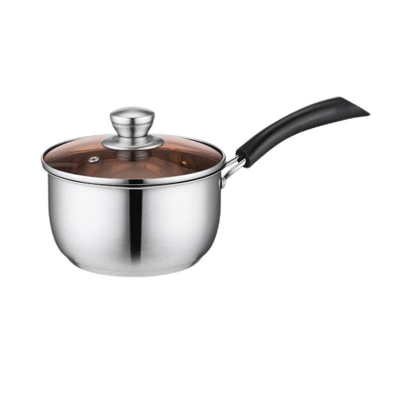 Stainless Steel Soup Pot Thickened Household Saucepan Induction Cooker Gas Pot with Two Handles Supermarket Bank Gift Stainless Steel Soup Pot