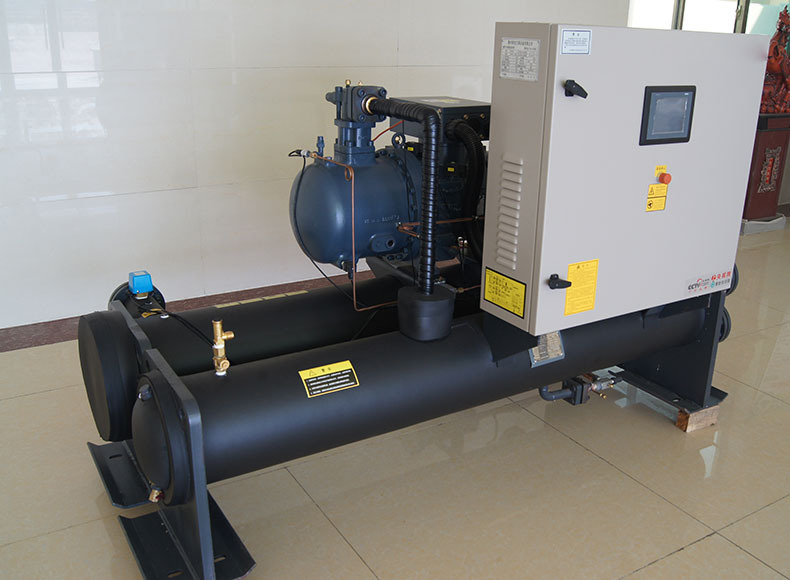 水地源热泵机组 涡旋式螺杆式干式r22满液r134a降膜式水地源热泵