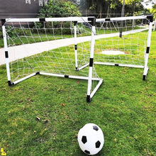 五人制足球球门幼儿园网架儿童三折叠便携式小球门框家用足球门可