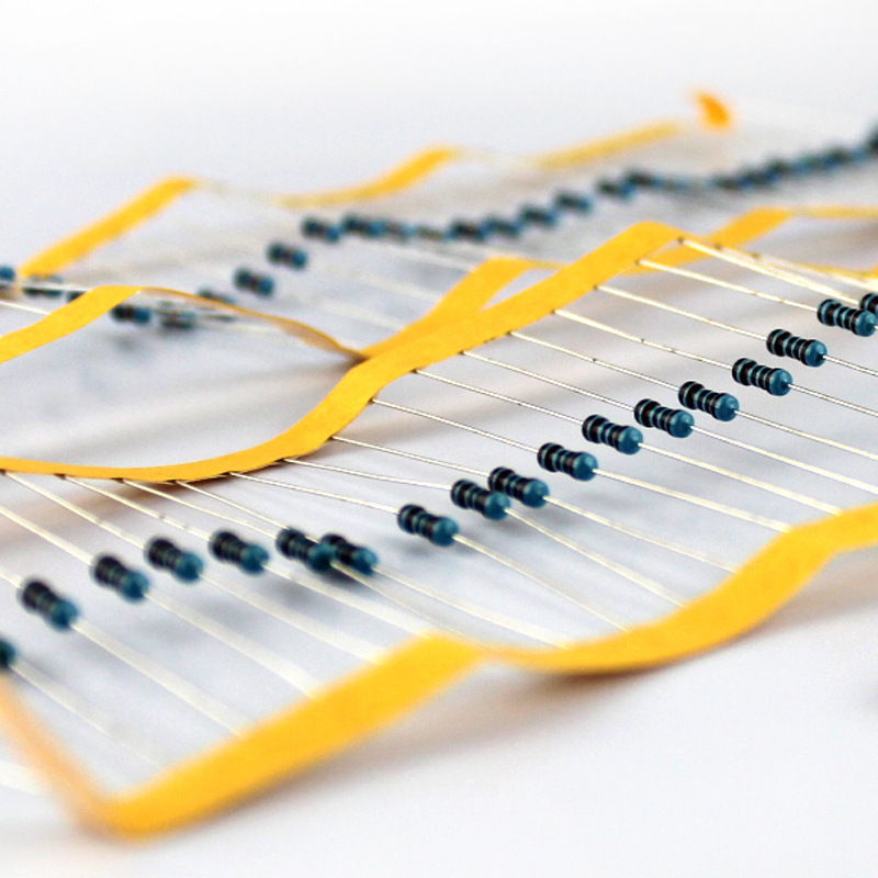 金膜电阻1/4w100k/r 金膜电阻器包 电子电路设计制作 电路入门