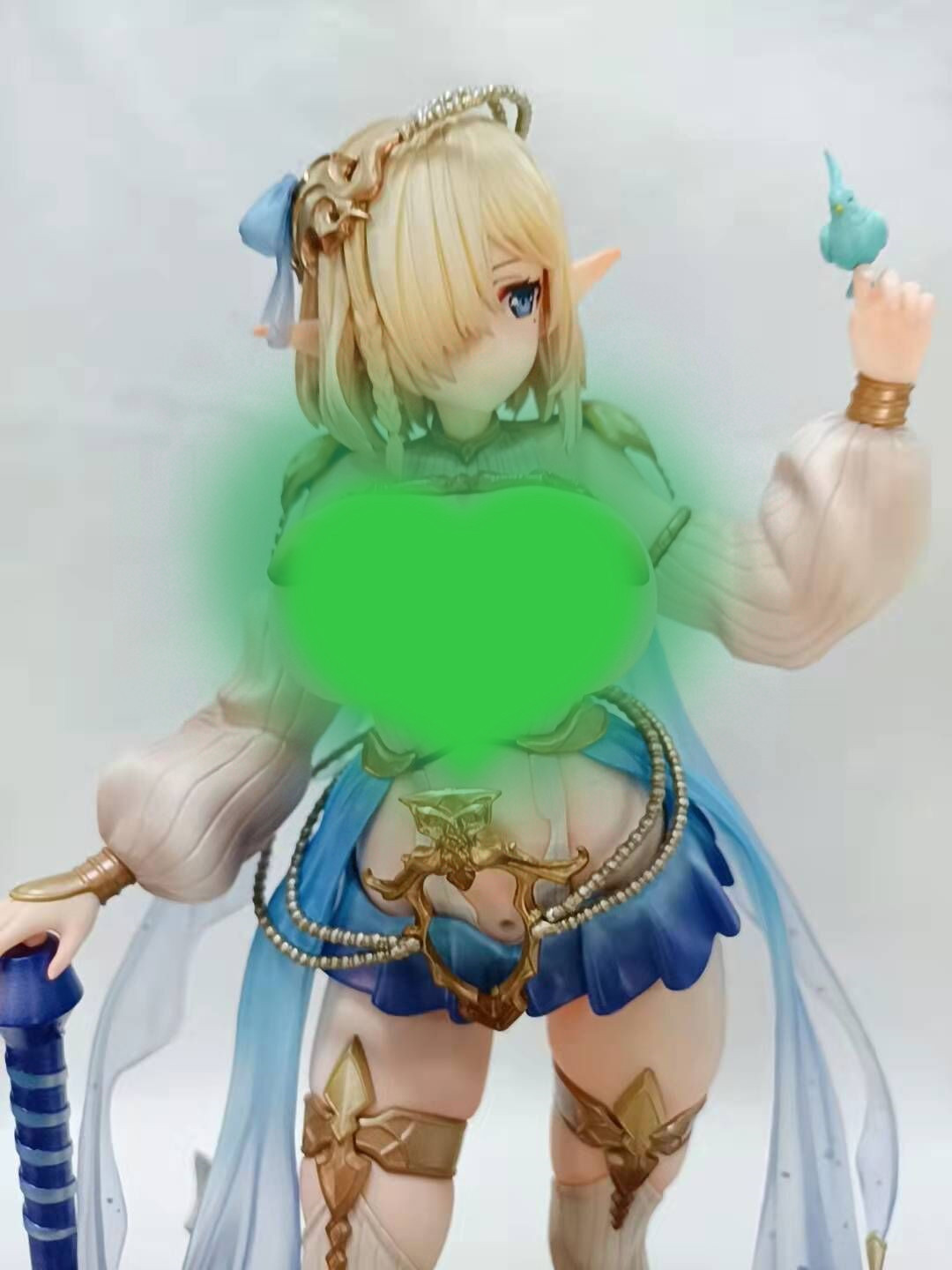 美少女 精灵村少女 第五村人 库库露 绅士版 特质 模型 盒装手办